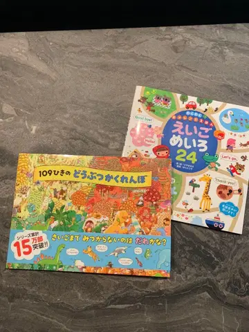 109마리 동물 숨바꼭질 & 영어 미로 24 그림책 2권 세트