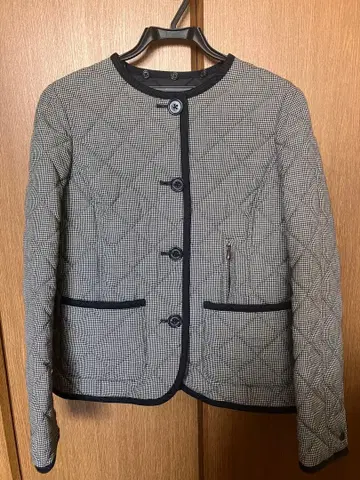 MACKINTOSH 체크 무늬 퀼팅 자켓