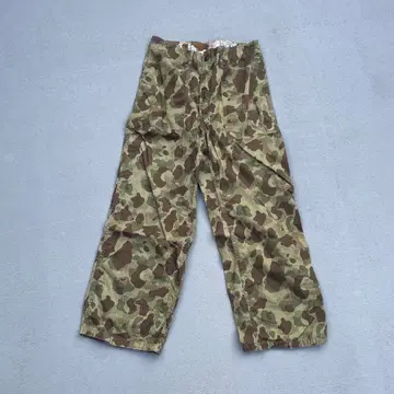 ADAM ET ROPE' 헌터 카모 리버서블 와이드 팬츠