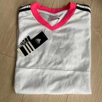 adidas 반팔 T셔츠 화이트/핑크/블랙