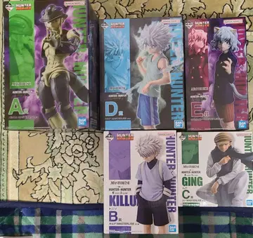 제일복권 헌터헌터 A상 메르엠, B D상 키루아, C상 진, E상 피토