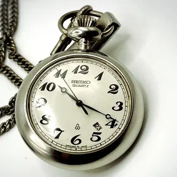 SEIKO / 세이코 회중시 쿼츠 0822-0010 데이트