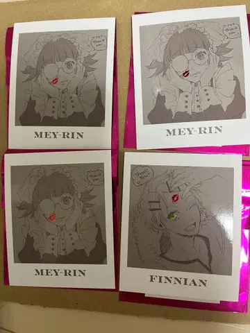 흑집사 6 블랙 라벨 트레이딩 사진풍 카드 사용인조