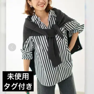 프레임워크 스트라이프 셔츠