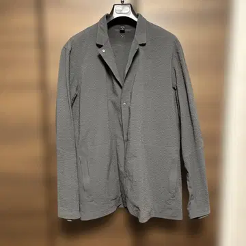 lululemon 그레이 버튼 부착 자켓 XL
