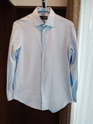 가마쿠라 셔츠 비즈니스 셔츠 슬림핏 블루 계열 39-83