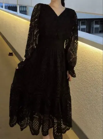 모토 스즈키 씨 전체 레이스 시에나 원피스