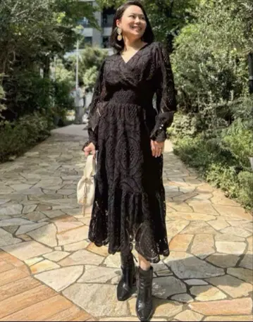 모토 스즈키 씨 전체 레이스 시에나 원피스