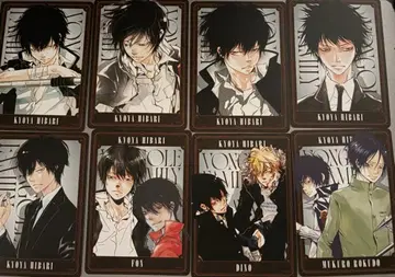 REBORN 리본 보드게임 카드 히바리 쿄야 8점