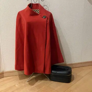 데프레 DES PRES 캐시미어 100% 판초 케이프 코트