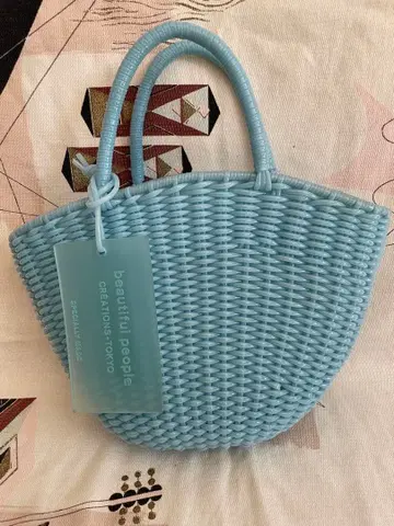 새상품급! Beautiful People 바스켓 바스켓백 S