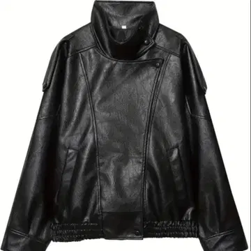 ZARA 자라 페이크 가죽 자켓