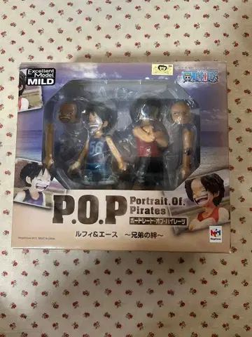 [개봉] 원피스 P.O.P 형제의 인연 루피&에이스 피규어