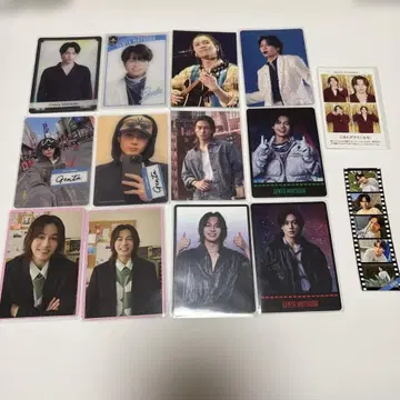 마츠다 겐타 묶음 판매 트레이딩 카드 씰