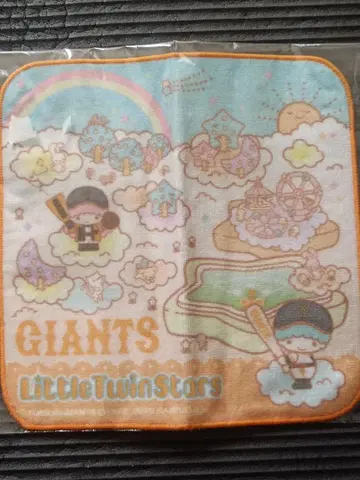 초레어! 산리오 키키라라 리틀트윈스타 자이언츠 미니 타월