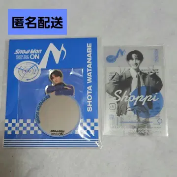 와타나베 쇼타 미러 스티커 클리어 스티커 Snow Man on