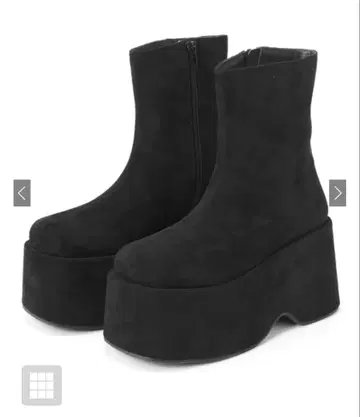 grl 스웨이드 통굽 부츠 [23cm] zr1140