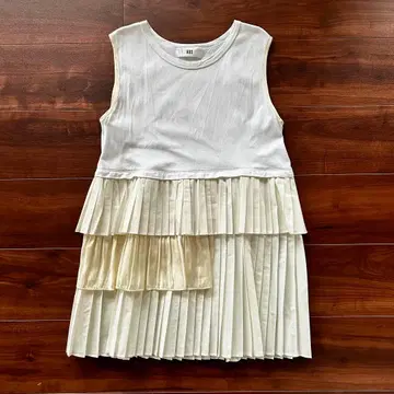 RBS Ray BEAMS 플리츠 상의