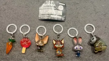 주토피아 메지루시 액세서리 전 6종 컴플리트