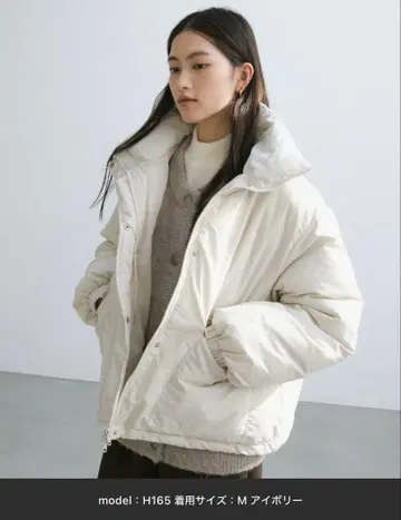 andme 더블 포켓 충전솜 다운 자켓