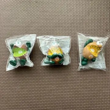 Zespri 키위 후르츠 캐릭터 피규어 3개 세트