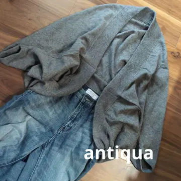 니트 볼레로 가디건 antiqua