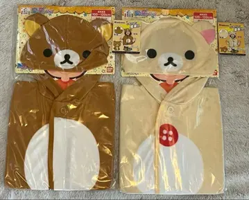 리락쿠마 코리락쿠마 플리스 판초 100-120cm