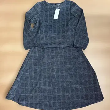 새상품 애니시스 셋업 그레이 체크 2