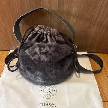 러셋 퍼 복조리 백