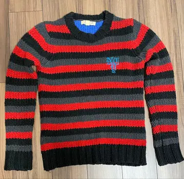 [ 새상품급 ] TOMMY 스트라이프 니트 스웨터 M 사이즈
