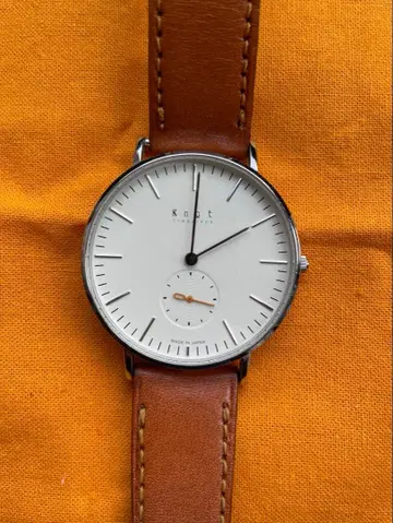 knot 노트 손목시계 남성용 스몰 세컨드