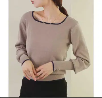 [ 택 포함 새상품 ] Kastane 스퀘어 니트