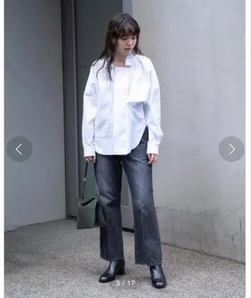 MACPHEE 파인 코튼 브로드 개더 보타이 블라우스