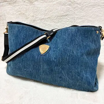 [새상품급] 아타오 엘르비 2way 오카야마 데님 숄더백 플레이트