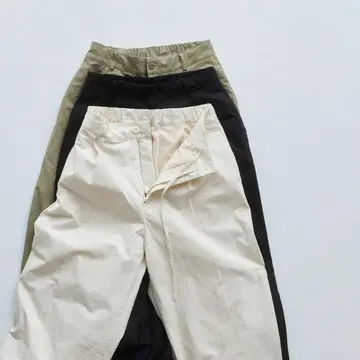 Fluffy Cotton 스트레이트 팬츠