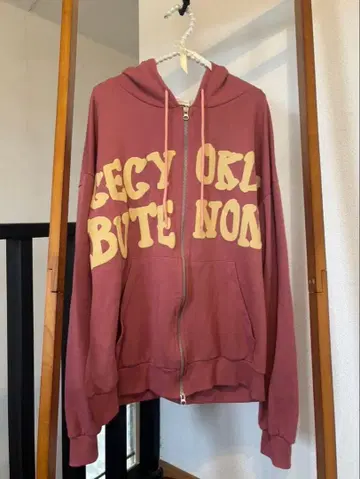 집업 후드티 핑크 헤이세이 갸루 y2k MAGENTA STUDIO