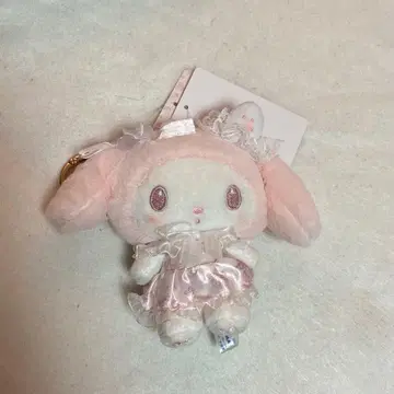 마이멜로디 화이트 딸기 티타임 마스코트