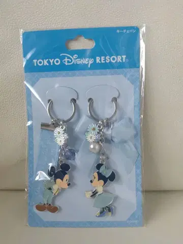 [ 미개봉 새상품 ] 도쿄 디즈니 리조트 미키 미니 키링 세트
