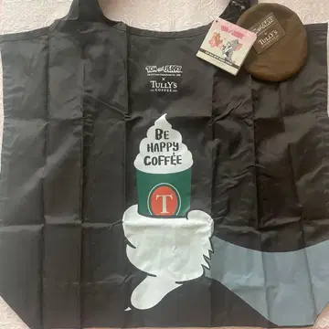 TULLY'S COFFEE 톰과 제리 에코백