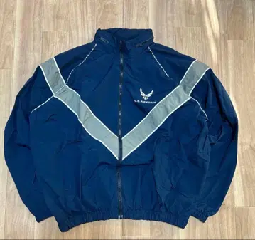 U.S.ARMY 트레이닝 자켓 네이비 나일론 자켓