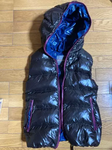 DUVETICA 다운 베스트 38 다크 브라운/블루 DUVETICA