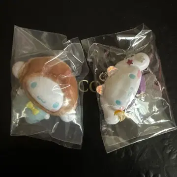 산리오 치비토모 시크릿 키링 화과자 천사와 악마 시나모롤