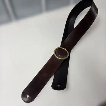 놋쇠 버클 천연 가죽 스트랩