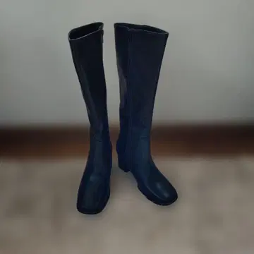 AZULbyMOUSSY 롱 부츠 중간 힐 사이드 지퍼