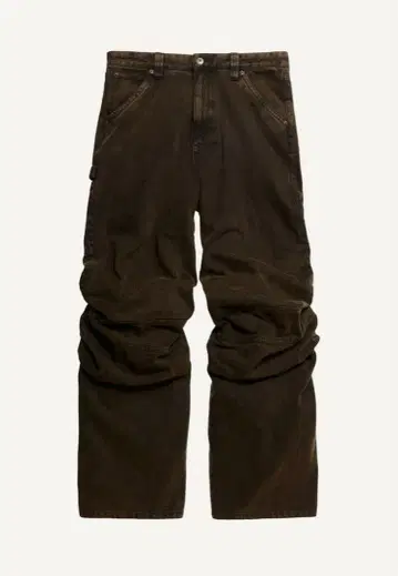 H&M 글렌 마틴스 슬라우치 트윌 팬츠 44 사이즈