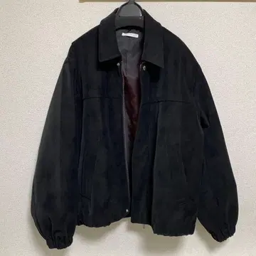 WYM LIDNM FAUX SUEDE ZIP BLOUSON