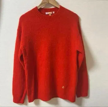 드레 스테리아 알파카 블렌드 크루넥 스웨터