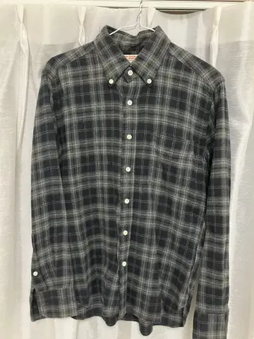 플란넬 버튼 다운 셔츠 로코코