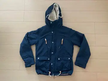 네이비 보아 안감 마운틴 후드티