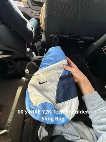 00's NIKE Y2K Tech Shoulder Sling Bag